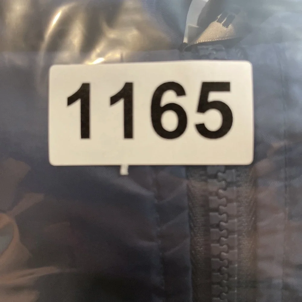 Columbia Windbreaker Mens L Blue Packable XM2049 Hooded Colorblock Jacket - Picture 11 of 11